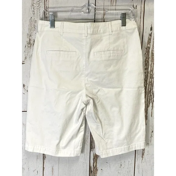 NYDJ Bermuda 11 Inch Twill Shorts - Picture 6 of 10